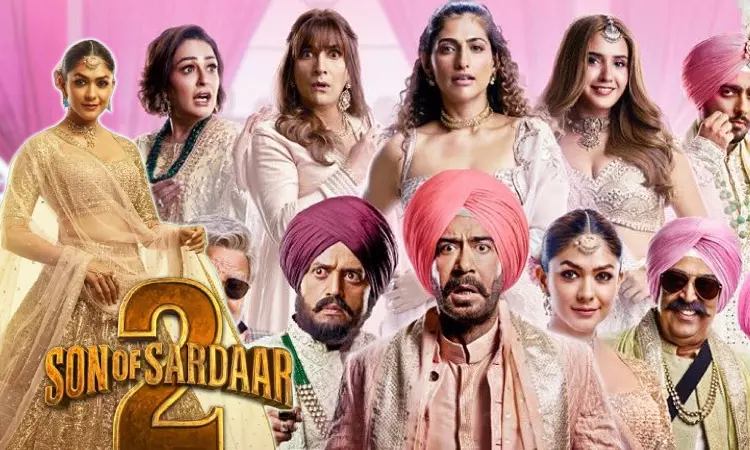 சன் ஆப் சர்தார் 2 படத்தின் ரிலீஸ் தேதி மாற்றம்...திரைக்கு வருவது எப்போது? சன் ஆப் சர்தார் 2 படத்தின் ரிலீஸ் தேதி மாற்றம்...திரைக்கு வருவது எப்போது?