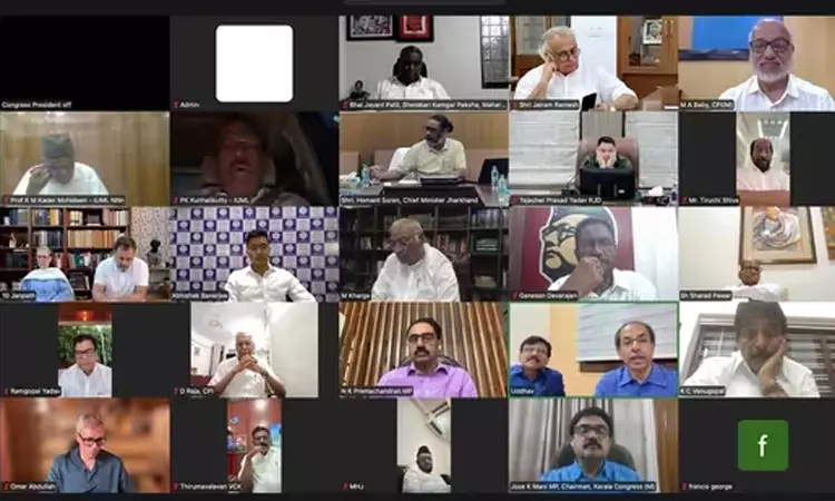 மழைக்கால கூட்டத்தொடர்: இந்தியா கூட்டணி கட்சிகள் ஆலோசனை