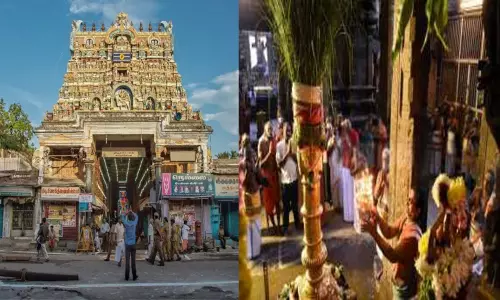 நெல்லையப்பர் கோவிலில் ஆடிப்பூர திருவிழா: கொடியேற்றத்துடன் தொடங்கியது நெல்லையப்பர் கோவிலில் ஆடிப்பூர திருவிழா: கொடியேற்றத்துடன் தொடங்கியது