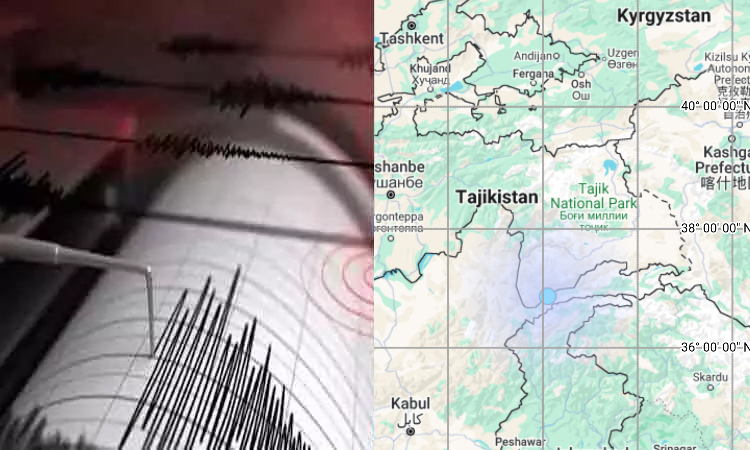 தஜிகிஸ்தானில் நிலநடுக்கம்: ரிக்டரில் 4 ஆக பதிவு