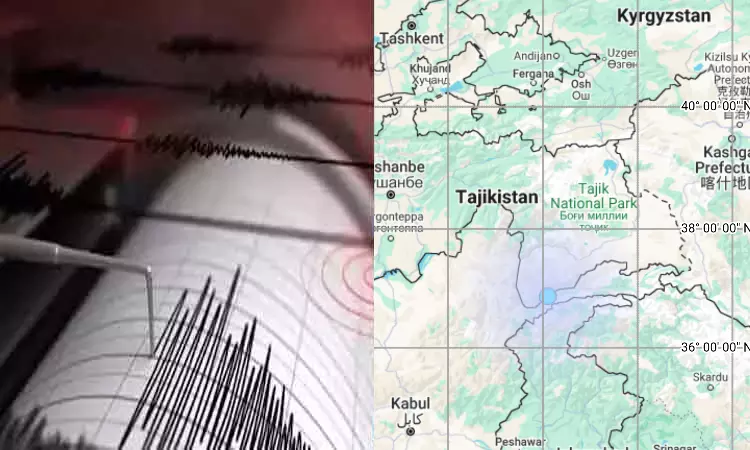தஜிகிஸ்தானில் நிலநடுக்கம்: ரிக்டரில் 4 ஆக பதிவு