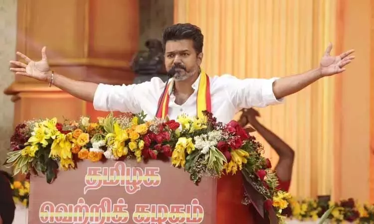 சேலத்தில் நாளை கொள்கை விளக்க முதல் பொதுக்கூட்டம் - த.வெ.க. அறிவிப்பு சேலத்தில் நாளை கொள்கை விளக்க முதல் பொதுக்கூட்டம் - த.வெ.க. அறிவிப்பு