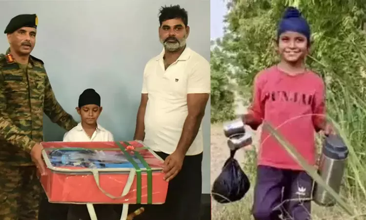 ஆபரேஷன் சிந்தூரின் போது வீரர்களுக்கு குடிநீர், டீ, ஐஸ்கிரீம் கொடுத்த சிறுவனின் கல்வி செலவை ஏற்ற ராணுவம் ஆபரேஷன் சிந்தூரின் போது வீரர்களுக்கு குடிநீர், டீ, ஐஸ்கிரீம் கொடுத்த சிறுவனின் கல்வி செலவை ஏற்ற ராணுவம்