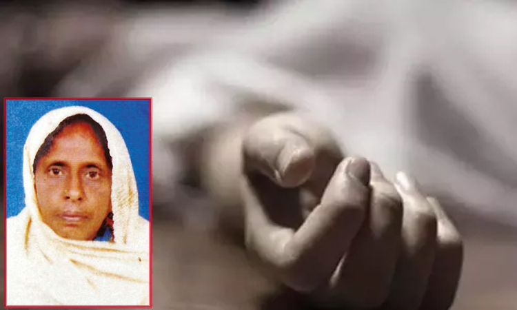 வீட்டில் தனியாக  இருந்த மூதாட்டி நகைக்காக கொலை