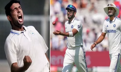 இங்கிலாந்து டெஸ்ட் தொடர்: 2 வீரர்கள் காயம்.. இந்திய அணியில் அன்ஷுல் கம்போஜ் சேர்ப்பு இங்கிலாந்து டெஸ்ட் தொடர்: 2 வீரர்கள் காயம்.. இந்திய அணியில் அன்ஷுல் கம்போஜ் சேர்ப்பு