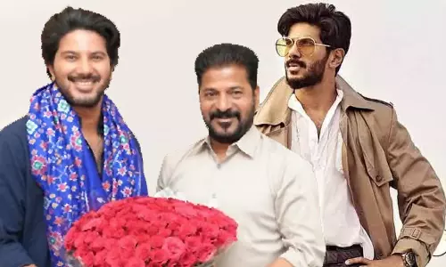 DulquerSalmaan met Telangana CM RevanthReddy DulquerSalmaan met Telangana CM RevanthReddy