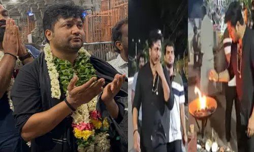 திருவண்ணாமலையில் நடிகர் பாபி சிம்ஹா சாமி தரிசனம்! திருவண்ணாமலையில் நடிகர் பாபி சிம்ஹா சாமி தரிசனம்!