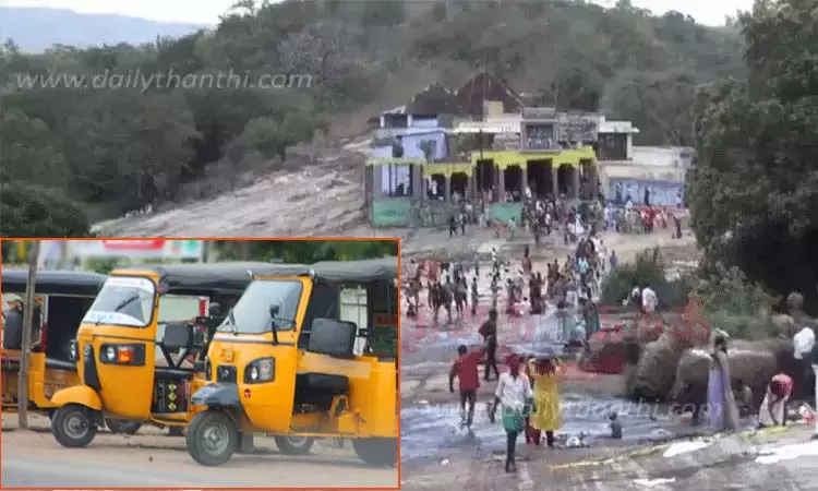 சொரிமுத்து அய்யனார் கோவிலுக்கு சென்றுவர ஆட்டோக்களுக்கு அனுமதி வழங்க கோரிக்கை