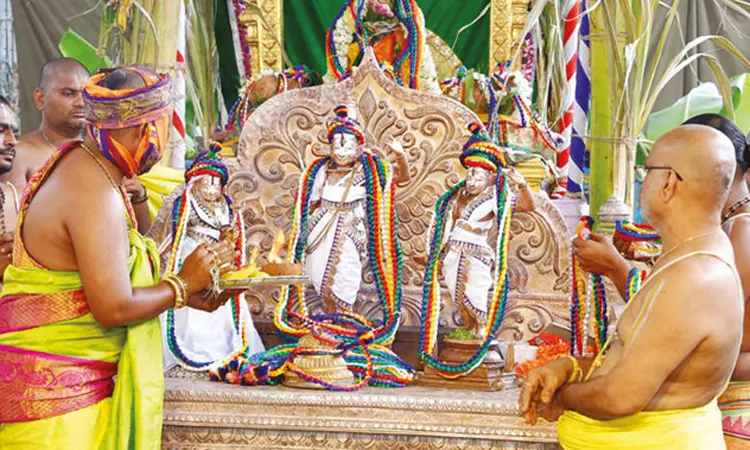 திருப்பதி கோதண்டராமர் கோவிலில் பவித்ர சமர்ப்பணம்