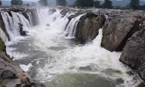 ஒகேனக்கல்லில் நீர்வரத்து குறைவு ஒகேனக்கல்லில் நீர்வரத்து குறைவு