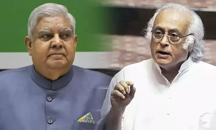 ராஜினாமா முடிவை தன்கர் மறுபரிசீலனை செய்ய வேண்டும் - ஜெய்ராம் ரமேஷ்