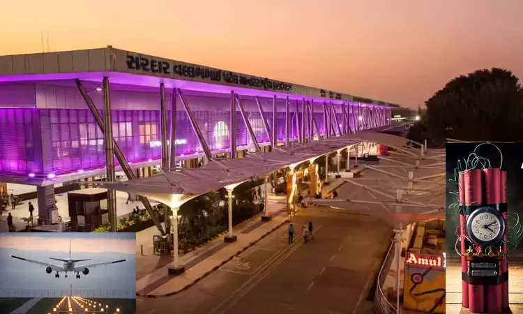 அகமதாபாத் விமான நிலையத்திற்கு வெடிகுண்டு மிரட்டல்