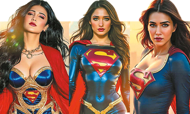 சூப்பர் உமன் இணையத்தில் சினிமா ரசிகர்கள் நடத்திய வித்தியாசமான அழகி போட்டி