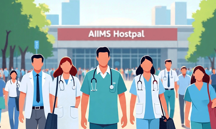 எய்ம்ஸ் மருத்துவமனைகளில் வேலை: 3,496 பணியிடங்கள்- விண்ணப்பிப்பது எப்படி?