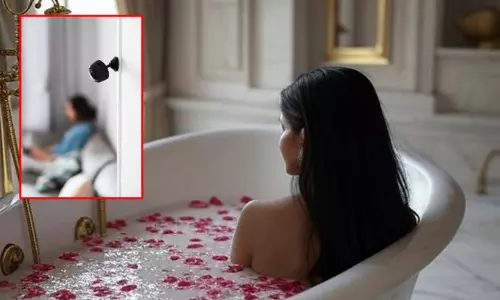 படுக்கையறை, குளியலறையில் ரகசிய கேமிரா பொருத்திய சைக்கோ கணவர்; கண்டுபிடித்த மனைவி; அடுத்து நடந்த சம்பவம்