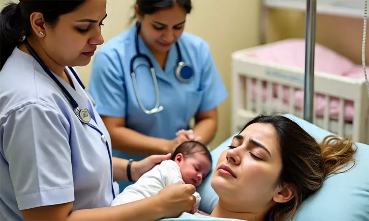 கர்நாடகாவில் ஒரே பிரசவத்தில் பெண்ணிற்கு 3 குழந்தைகள்