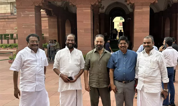 மாநிலங்களவை எம்.பி.யாக தமிழில் உறுதிமொழி ஏற்ற கமல்ஹாசன்