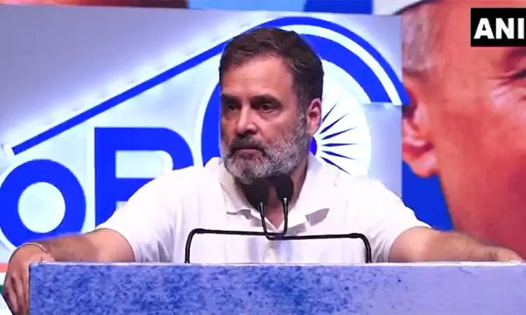 சாதிவாரி கணக்கெடுப்பை முன்பே செய்ய முடியாமல் போனது என் தவறு - ராகுல் காந்தி சாதிவாரி கணக்கெடுப்பை முன்பே செய்ய முடியாமல் போனது என் தவறு - ராகுல் காந்தி