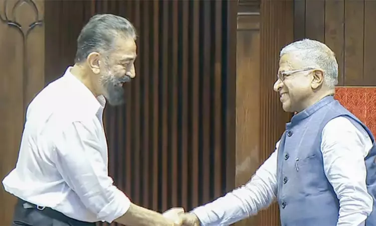 டெல்லியில் தமிழ்நாட்டின் உறுதியான குரலாக ஒலிக்க பாடுபடுவேன் -  கமல்ஹாசன் எம்.பி