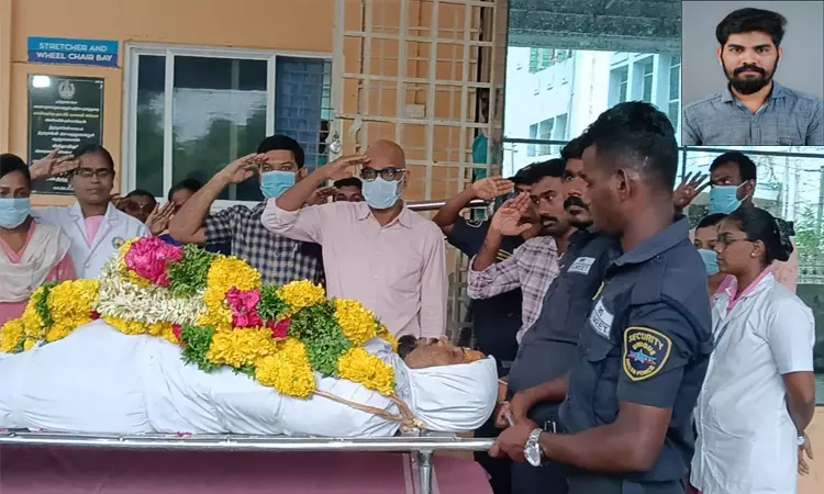 தென்காசி: சாலை விபத்தில் வாலிபர் மூளைச்சாவு- உடல் உறுப்புகள் தானம்