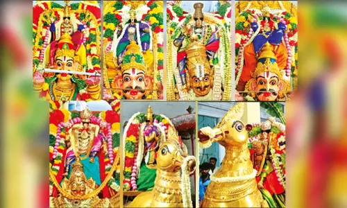 ஆடிப்பூர திருவிழா: ஆண்டாள் கோவிலில் விடிய விடிய நடைபெற்ற 5 கருடசேவை ஆடிப்பூர திருவிழா: ஆண்டாள் கோவிலில் விடிய விடிய நடைபெற்ற 5 கருடசேவை