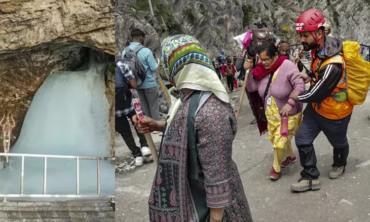 அமர்நாத் யாத்திரை: 3 லட்சத்து 60 ஆயிரம் பேர் தரிசனம்