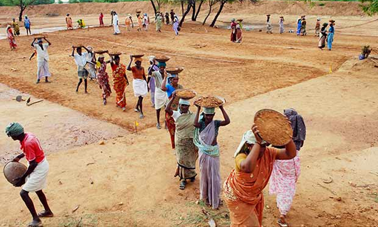 கடந்த 5 ஆண்டுகளில் 100 நாள் வேலை திட்டத்துக்கான நிதி ஒதுக்கீடு சரிவு - அறிக்கையில் தகவல்
