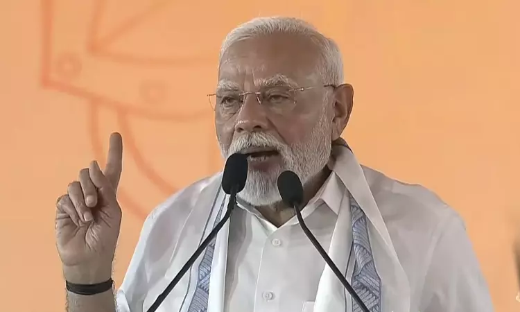 நாட்டின் வளர்ச்சிக்கு தமிழகம் பெரும் பங்காற்றியுள்ளது - பிரதமர் மோடி பேச்சு நாட்டின் வளர்ச்சிக்கு தமிழகம் பெரும் பங்காற்றியுள்ளது - பிரதமர் மோடி பேச்சு