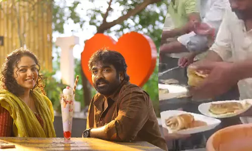 Parotta, Chicken Kuruma - Vijay Sethupathi fans who came to watch the movie were surprised! Parotta, Chicken Kuruma - Vijay Sethupathi fans who came to watch the movie were surprised!