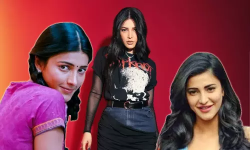 Shruti Hassan completes 16 years in the film industry Shruti Hassan completes 16 years in the film industry