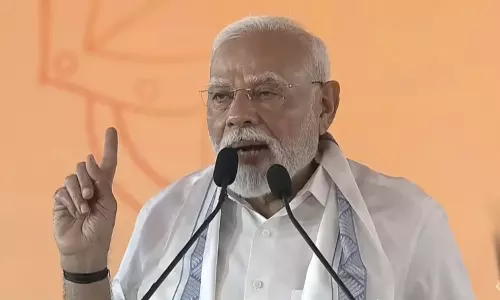 நாட்டின் வளர்ச்சிக்கு தமிழகம் பெரும் பங்காற்றியுள்ளது - பிரதமர் மோடி பேச்சு நாட்டின் வளர்ச்சிக்கு தமிழகம் பெரும் பங்காற்றியுள்ளது - பிரதமர் மோடி பேச்சு