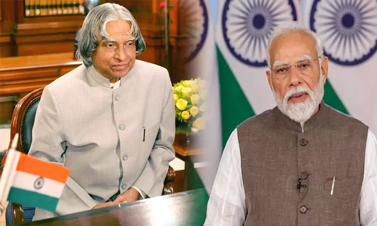 அப்துல் கலாம் நினைவு தினம்:  நமது தேசத்திற்கான அவரது அர்ப்பணிப்பு முன்மாதிரியானது - பிரதமர் மோடி புகழாரம்