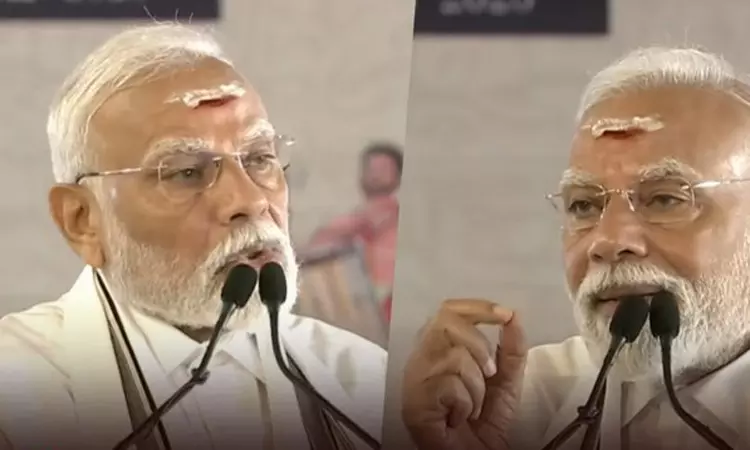 தமிழகத்தில் ராஜேந்திர சோழன், ராஜராஜ சோழனுக்கு சிலை - பிரதமர் மோடி அறிவிப்பு தமிழகத்தில் ராஜேந்திர சோழன், ராஜராஜ சோழனுக்கு சிலை - பிரதமர் மோடி அறிவிப்பு