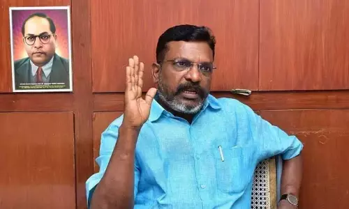 வழக்கறிஞர் வாஞ்சிநாதனுக்கு எதிரான நீதிபதியின் அச்சுறுத்தலை தடுக்க வேண்டும் - திருமாவளவன் வழக்கறிஞர் வாஞ்சிநாதனுக்கு எதிரான நீதிபதியின் அச்சுறுத்தலை தடுக்க வேண்டும் - திருமாவளவன்