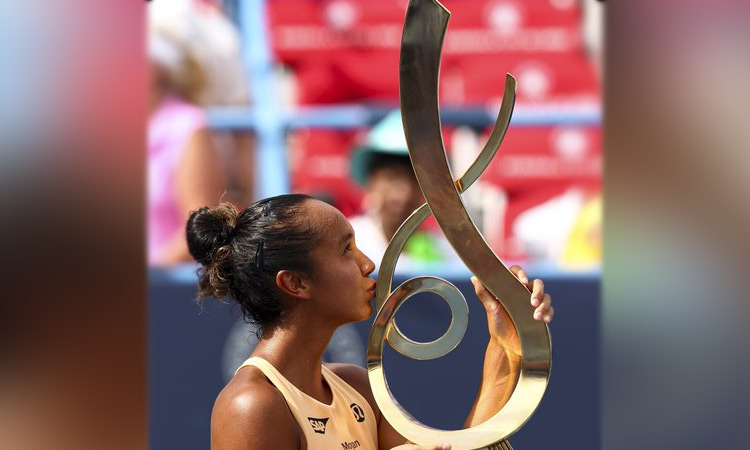 வாஷிங்டன் ஓபன் டென்னிஸ்: சாம்பியன் பட்டம் வென்றார் கனடா வீராங்கனை