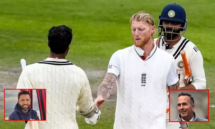 டிராவில் முடிந்த 4-வது டெஸ்ட்... மைக்கேல் வாகனை வம்பிழுத்த வாசிம் ஜாபர்