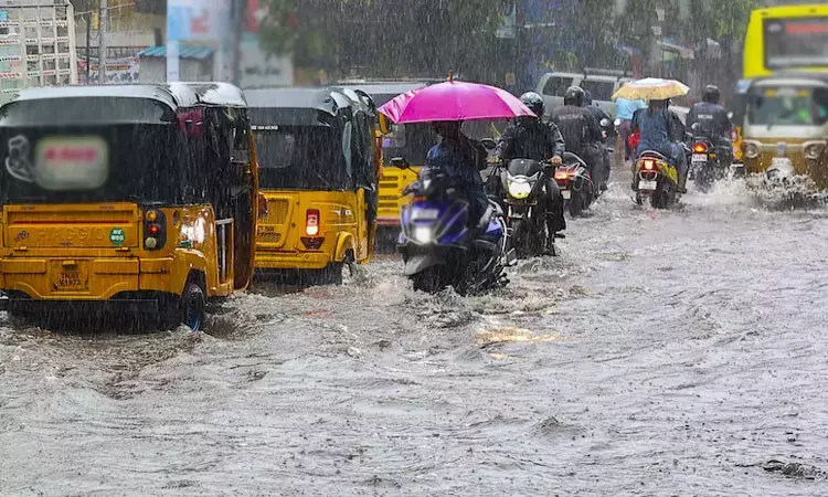 நாடு முழுவதும் இயல்பை விட 7 சதவீதம் அதிக பருவமழை பதிவு - வானிலை ஆய்வு மையம் தகவல்