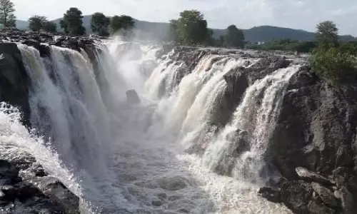 ஒகேனக்கல் காவிரி ஆற்றில் நீர்வரத்து வினாடிக்கு 1 லட்சம் கன அடியாக அதிகரிப்பு ஒகேனக்கல் காவிரி ஆற்றில் நீர்வரத்து வினாடிக்கு 1 லட்சம் கன அடியாக அதிகரிப்பு