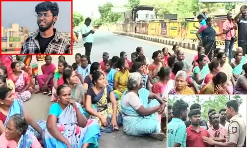 நெல்லை ஆணவக்கொலை - திருநெல்வேலி - தூத்துக்குடி சாலையில் தொடரும் போராட்டம்