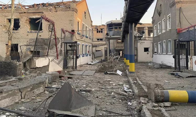 உக்ரைன் சிறை மீது ரஷியா சரமாரி ஏவுகணை தாக்குதல் - பலி எண்ணிக்கை 22 ஆக உயர்வு