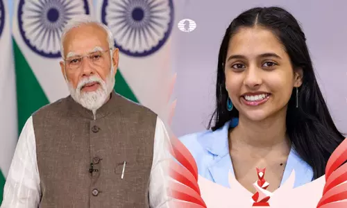 இந்திய செஸ் விளையாட்டுக்கு இது ஒரு அற்புதமான நாள்: திவ்யா தேஷ்முக்கிற்கு வாழ்த்துகள் - பிரதமர் மோடி இந்திய செஸ் விளையாட்டுக்கு இது ஒரு அற்புதமான நாள்: திவ்யா தேஷ்முக்கிற்கு வாழ்த்துகள் - பிரதமர் மோடி