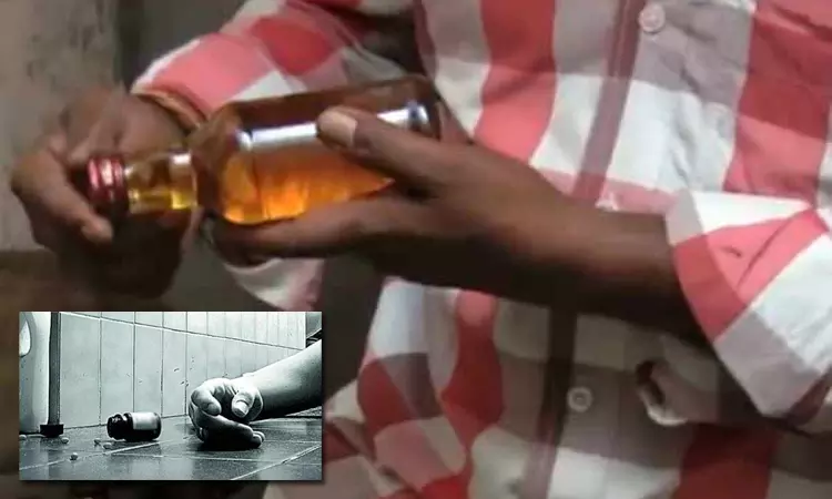 விஷம் குடித்து உயிருக்கு போராடிய பெண்.. தாலியை பறித்து மது குடிக்கச்சென்ற கொடூர கணவர்