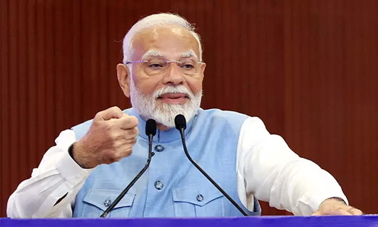 பிரதமர் மோடி மீண்டும் தமிழகம் வருகை; சிதம்பரம், தி.மலையில் சுற்றுப்பயணம் பிரதமர் மோடி மீண்டும் தமிழகம் வருகை; சிதம்பரம், தி.மலையில் சுற்றுப்பயணம்