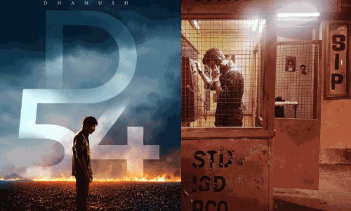 டி54 படப்பிடிப்பு பணியில் தனுஷ்!