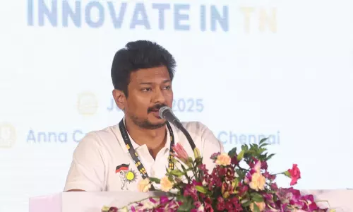 தமிழ்நாட்டின் புத்தமை அறிவுசார் சொத்துரிமை முதலாவது மாநாட்டை தொடங்கி வைத்த உதயநிதி ஸ்டாலின் தமிழ்நாட்டின் புத்தமை அறிவுசார் சொத்துரிமை முதலாவது மாநாட்டை தொடங்கி வைத்த உதயநிதி ஸ்டாலின்