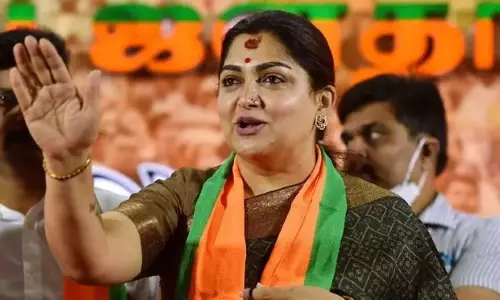 தமிழக பாஜக துணைத்தலைவரானார் குஷ்பு தமிழக பாஜக துணைத்தலைவரானார் குஷ்பு