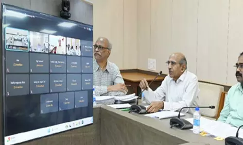 காவிரி நீர் மேலாண்மை ஆணையத்தின் 42-வது கூட்டம் - டெல்லியில் நடைபெற்றது காவிரி நீர் மேலாண்மை ஆணையத்தின் 42-வது கூட்டம் - டெல்லியில் நடைபெற்றது