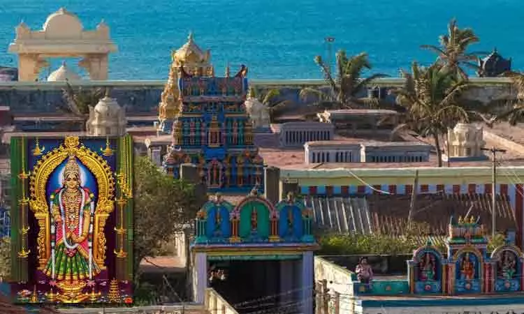 கன்னியாகுமரி பகவதி அம்மன் கோவிலில் நாளை மறுநாள் ஆடி களப பூஜை கன்னியாகுமரி பகவதி அம்மன் கோவிலில் நாளை மறுநாள் ஆடி களப பூஜை