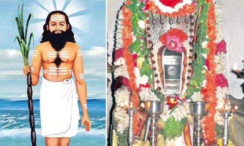 சிவலிங்கமாக மாறிய பட்டினத்தார் சிவலிங்கமாக மாறிய பட்டினத்தார்