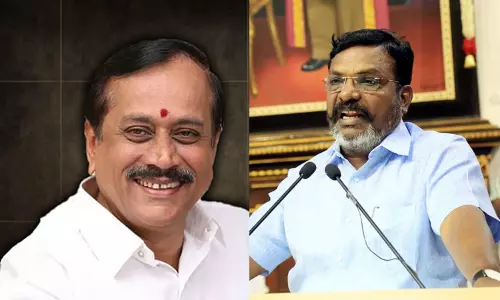 திருமாவளவன் ஒருவித மனநல பாதிப்பால் பேசுகிறார்: எச்.ராஜா திருமாவளவன் ஒருவித மனநல பாதிப்பால் பேசுகிறார்: எச்.ராஜா